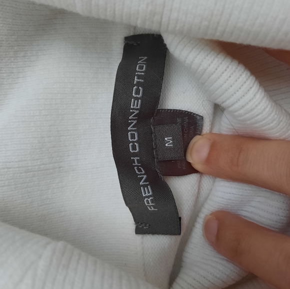 COPY - French Connection loose fit cream turtleneck - Picture 3 of 7